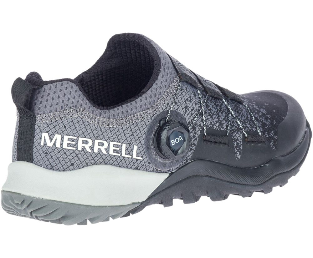 Merrell Sneakers Black/Grey - Momentous 2 Boa - Mens 31RJXVALU